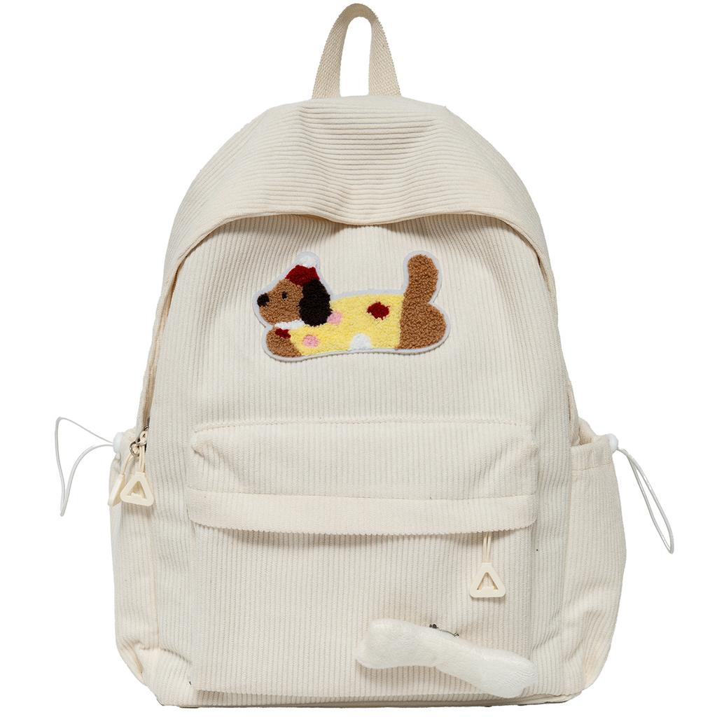 Schoolbag New Stylish Simple Large Capacity Backpack Cute Girl Student School Bag Leisure Commuter Cartoon Primary School Backpack