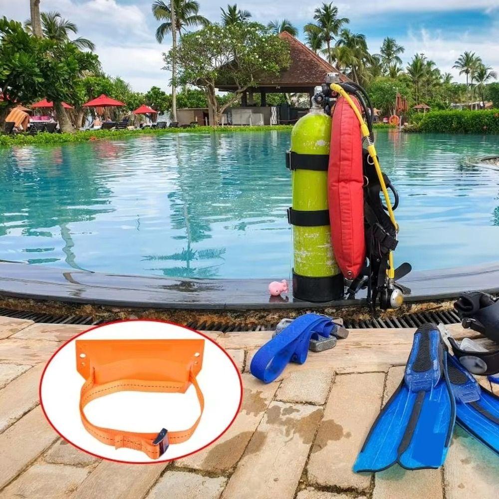 Durable ABS Gas Cylinder Bracket Heavy Duty Wall Mounted Bracket Propane Tank Holder Motorhome