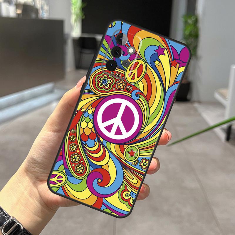 Чехол 'Знак мира' для Samsung Galaxy A12 A32 A52 A05 A36 A56 A26 A16 A53 A33 A13 A55 A35 A15 A14 A34 A54