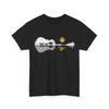 Guitar Reflection T-Shirt, Trees Wildlife Nature Lovers Music Fans Shirt
