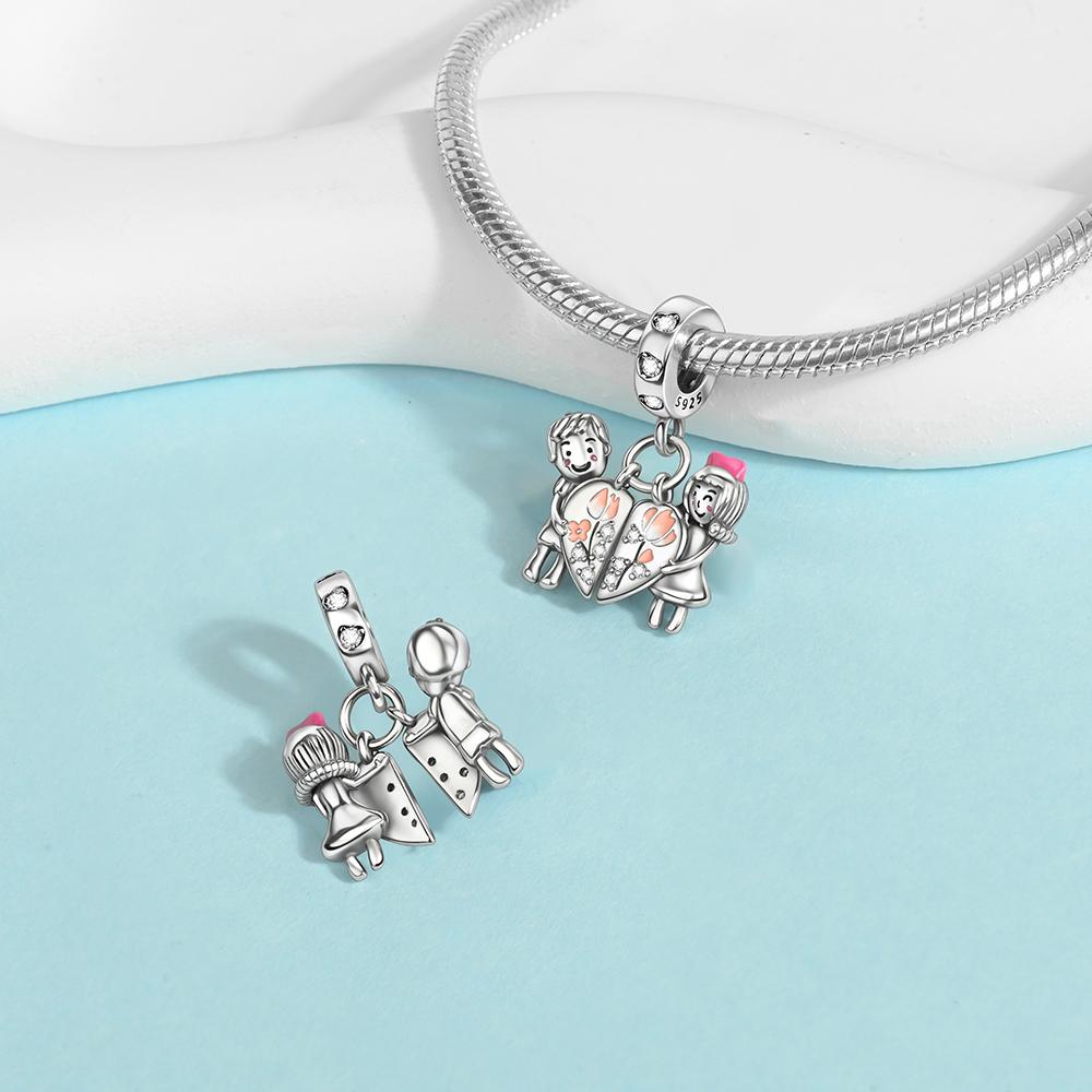 Charms Beads Copper Gramophone French Horn Music Score Drumming Tape Pendants Beads Fit Diy Bracelets Jewelry Gift