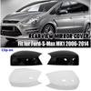 Для Ford S-MAX Galaxy C-Max 2006-2015 ABS Пластиковая Накладка на Зеркало Заднего Вида Боковое Зеркало Колпачок Крышка Корпус Двери Внешние Запасные Части