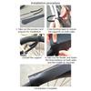 Bike Mudguard Bicycles Foldable Mudguards Portable Adjustable Bike Mud Flap Rear Mud Guard for BMX Mountain Road Bikes
