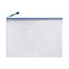 File Bag Large Capacity Storage A4 Files Stationery Carrying Case Transparent Visual Design Portable Document Organizer