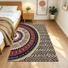 Mystic Tribal Pattern Art Non-Slip Home Carpet Design for Office Decor Living Room Gift