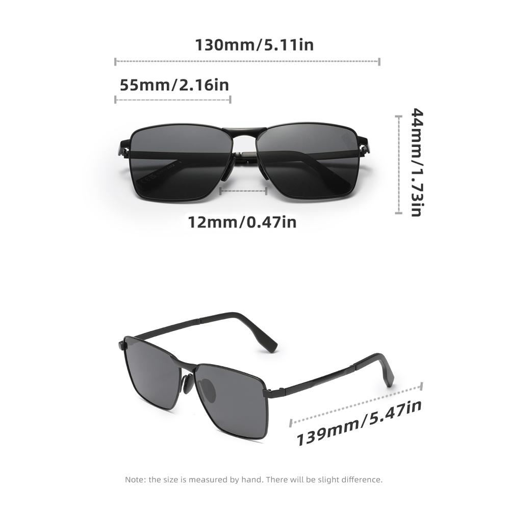 SPEEDHYUN Легкие классические солнцезащитные очки с полной защитой от ультрафиолета, поляризованные