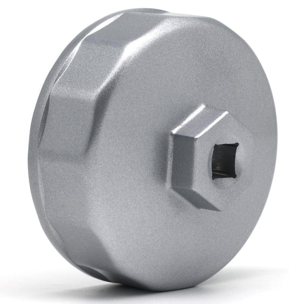 Алюминиевый 74 мм Автомобильный ключ-головка для масляного фильтра Инструменты для снятия Метрическая система Стальной съемник головок Чашка-колпачок Ключ для масляного фильтра