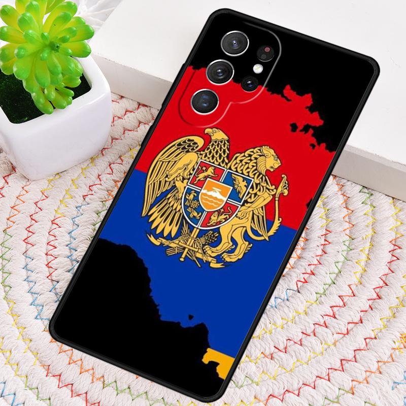 Чехол для телефона с гербами Армении, Албании, России для Samsung Galaxy note 10 pro S26 Ultra S23 S24 FE S25 S21 S22 PLUS ударопрочный Чехол