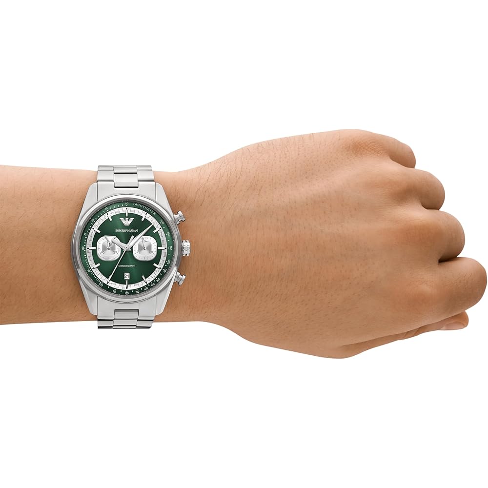 Мужские серебряные часы Emporio Armani NA AR11637