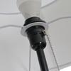 Floor Lamp with Lampshade Made of Polyester and Cotton, Standing Lamp Floor Lamp with E27 Socket for Living Room, Bedroom, White, Excl. Light Bulb