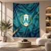 Декоративный Гобелен, Настенное Искусство с Принтом Sheffield Wednesday, Легкое Настенное Украшение для Фона Спальни