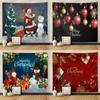 Cross-border Hanging Cloth Foreign Trade Amazon Christmas Printed Tapestry