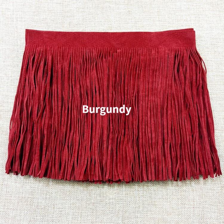 2 м двусторонняя искусственная замша с бахромой и кисточками, отделка юбки своими руками, платье, бахрома по краю, сумка, швейное ремесло