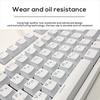 Русская корейская подсветка клавиш 104 / 106 клавиш Профиль OEM Для клавиатуры Cherry Mx Белый Черный Набор DIY Механическая клавиатура Колпачки клавиш