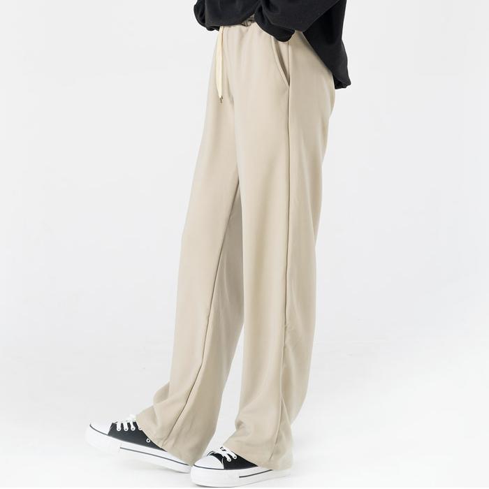 Брюки женские стильные широкие брюки на подкладке, корейская мода