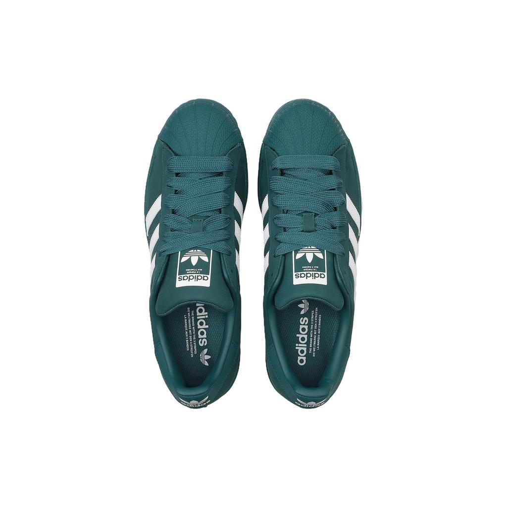 Adidas Originals Superstar Comfortable Versatile Trendy Low-Top Sneakers Unisex Sneakers Green White ID0994