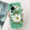 Чехол для Huawei P60 Pro MNA-LX9 Чехол Милый Мультяшный Кролик Панда Мягкий Жидкий Силикон Защитный Чехол Для HuaweiP60 P60 Art Capa