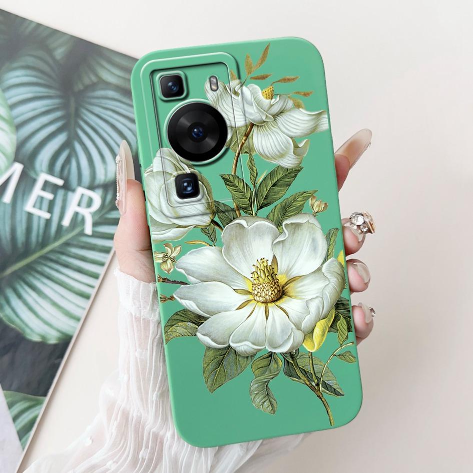 Чехол для Huawei P60 Pro MNA-LX9 Чехол Милый Мультяшный Кролик Панда Мягкий Жидкий Силикон Защитный Чехол Для HuaweiP60 P60 Art Capa