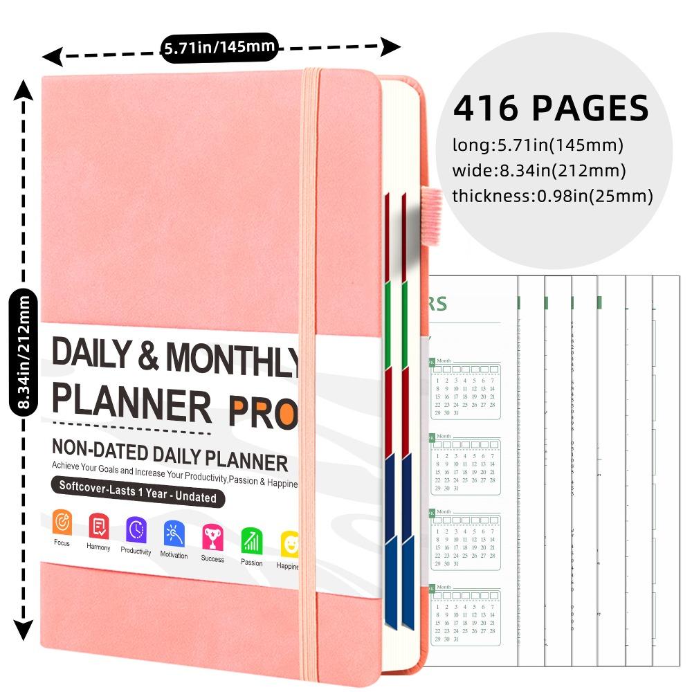 Ежедневник А5 Ежедневник Агенда Офисный рабочий планер Расписание Журнал Ежедневное расписание