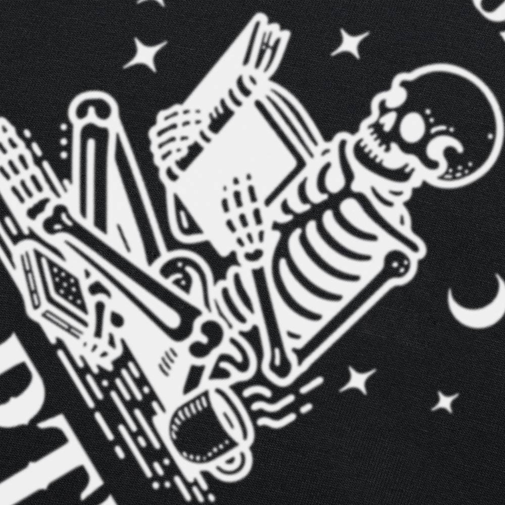 Еще одну главу Футболки Забавная футболка с черепом и книжным червем Любитель книг Чтение Учитель Футболка Женская Мужская Хлопок Футболки с коротким рукавом