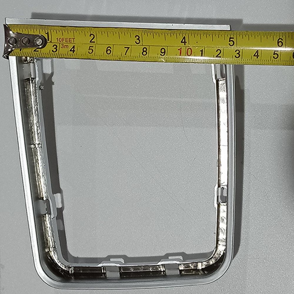 For VW Manual Golf 7 7.5 Golf R Left Driving Gear Shift Knob Lever Frame Bracket Circle Shift Knob