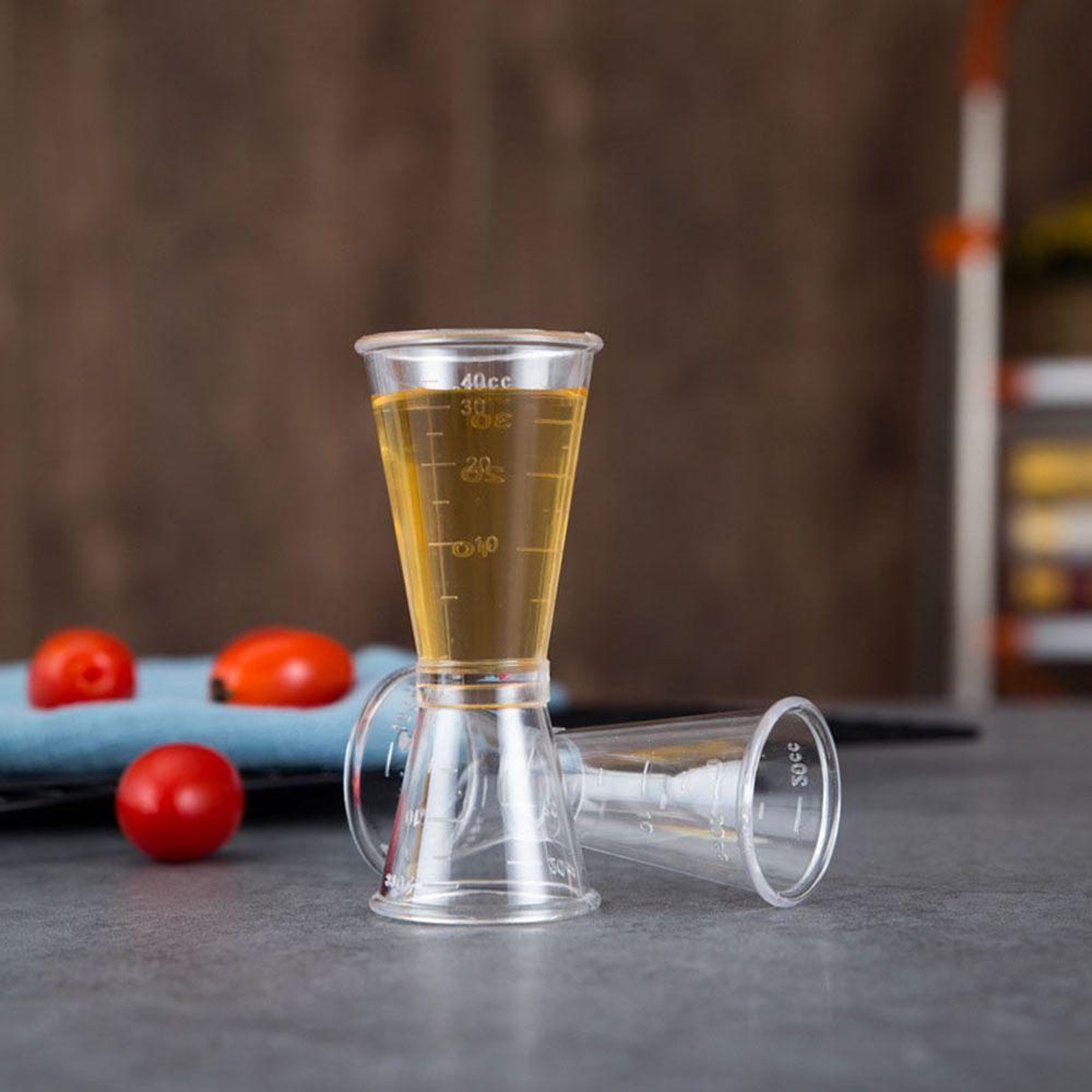 Party Bar Single Drink  Jigger Short Cocktail Shaker Double Shot Measure Cup