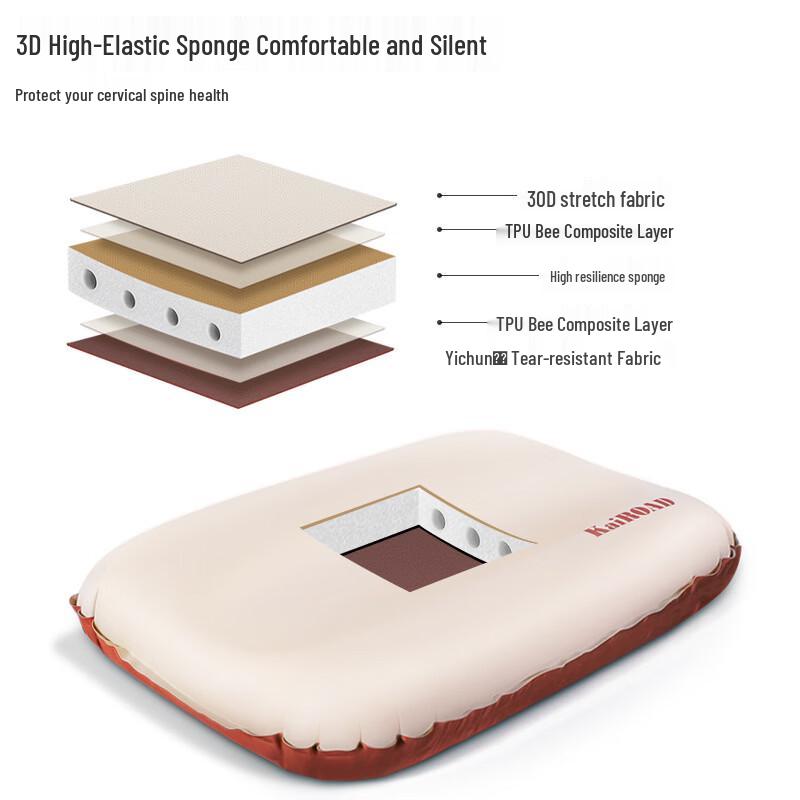 ZISIZ Automatic Inflatable Camping Pillow