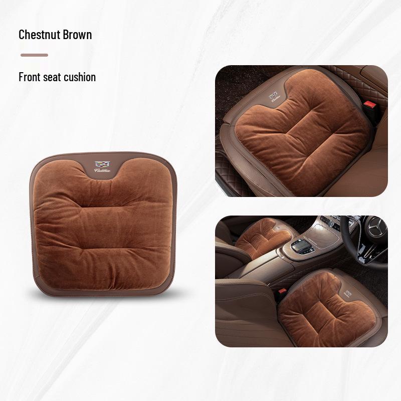 Plush Winter Seat Cushions for Cadillac Models: XT5, XT4, XT6, CT6, XTS, CT5, CT4