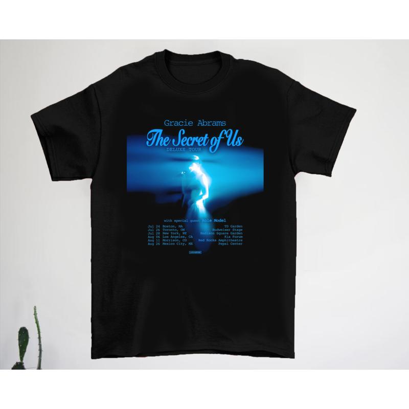 Gracie Abrams The Secret Of Us Tour Unisex Cotton TShirt Bs050