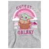 Star Wars Childrens/Kids Cutest In The Galaxy Grogu Heather Pullover Hoodie
