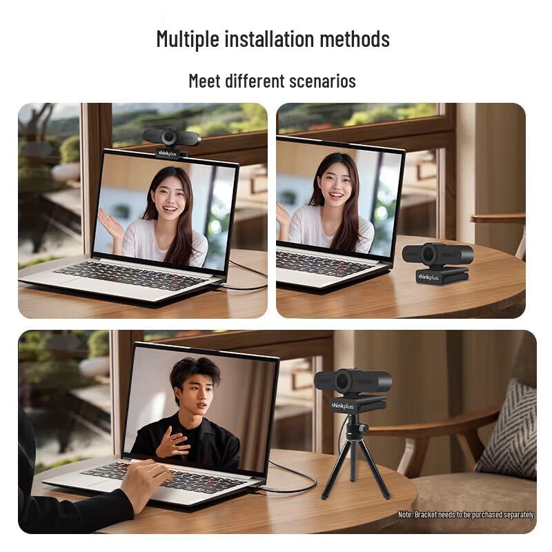 Lenovo Thinkplus WL22A USB HD Webcam with Microphone (CN version)