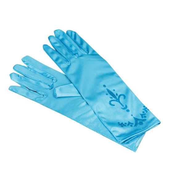 4Pcs/Set Frozen Elsa Rhinestone Crown Wand Hairpiece Gloves Dress Up Accessories