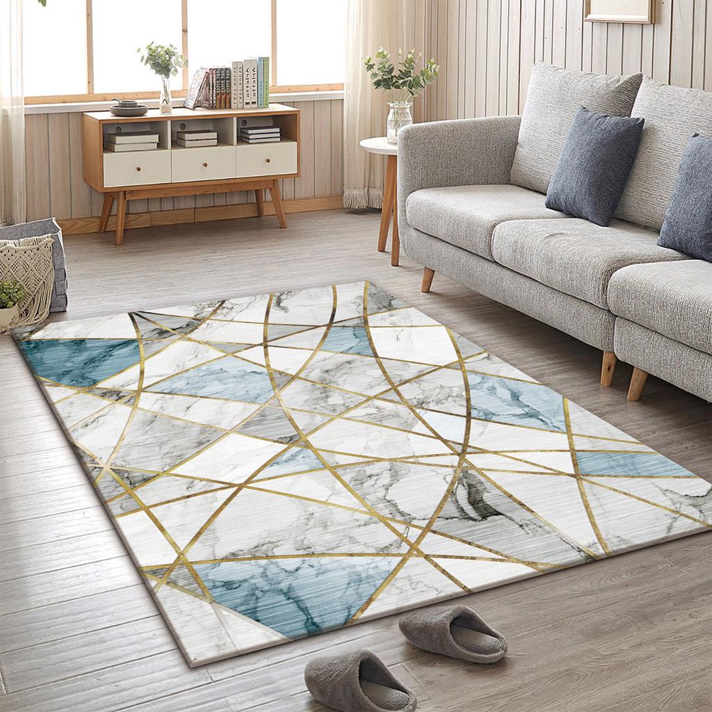 Nordic Гостиная Минималистичные линии Ковер Спальня Журнальный столик Шкаф Коврики на пол Коврики у двери