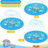 Dolphin Inflatable Water Sprinkler Pad 170cm Lawn Swimming Pool New Outdoor Game Toy  Outdoor