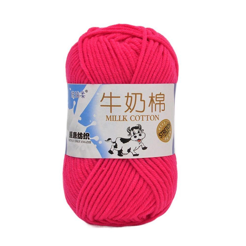 Cotton Wool Yarn DIY Cotton Yarn Warm Milk Cotton  Sofa Cushion