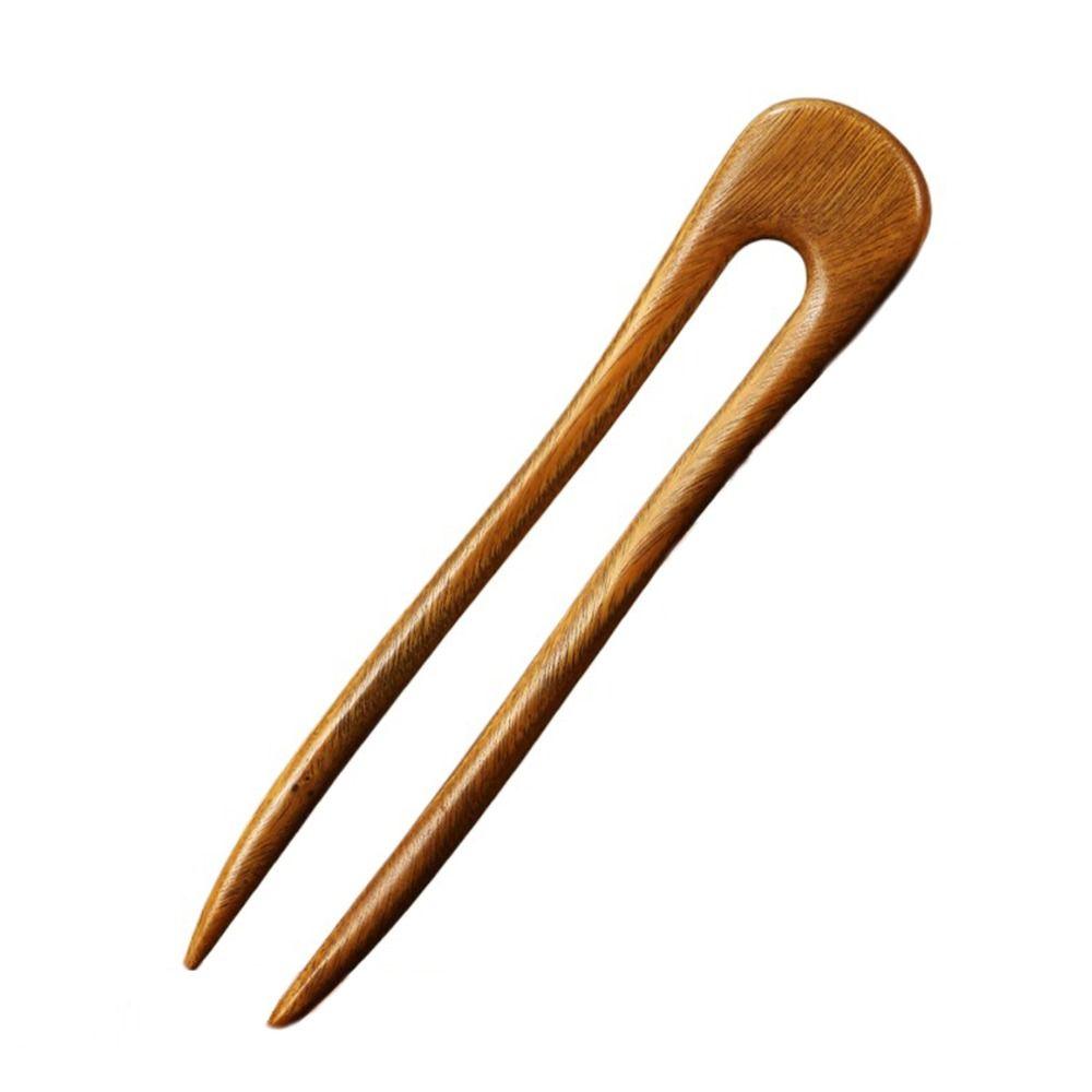 Vintage Wooden Hair Sticks Retro Ponytail Hair Bun Maker Headdress Hair Forks  Hair Accessories