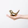 Lifelike Ceramic Bird Ornament Minimalist Style Bird Statue Collectible Figurines For Home Office Decor