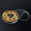 Spade Commemorative Medal Metal Lucky Emblem Creative Play Coin Collection Small Gifts Tourism Souvenir
