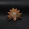 Горячая игра Baldur's Gate 3 Pins Rogue Poet Warrior Paladin Брошь Значок Косплей Реквизит Мужчины Женщины Рюкзак Ювелирные изделия Аксессуары