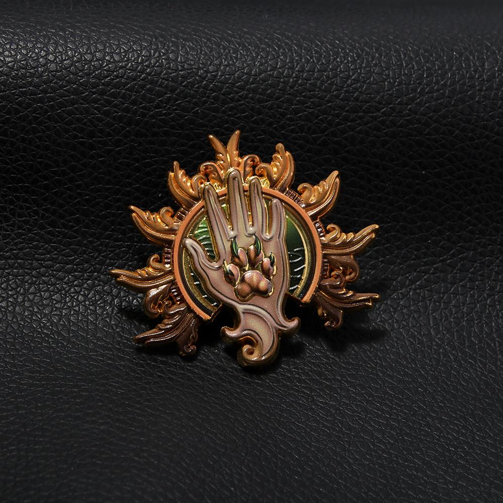 Горячая игра Baldur's Gate 3 Pins Rogue Poet Warrior Paladin Брошь Значок Косплей Реквизит Мужчины Женщины Рюкзак Ювелирные изделия Аксессуары
