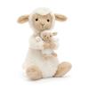Jellycat Серия Фермерские животные Хадос Ягненок Милая кукла Плюшевая кукла 23 см Высота