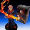 Аниме 21 см Фигурка Jujutsu Kaisen Итадори Юдзи Модель Действия ПВХ Кукла Игрушка Коллекция Сувениров Настольные Аксессуары Подарок