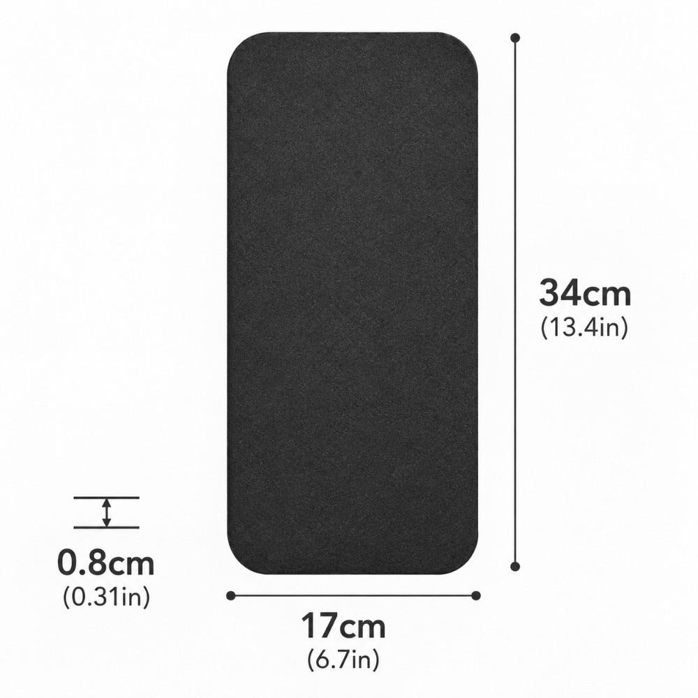 8mm Thick Premium Cushion Pad TPE Exercise Mat Small Planks Workout & Knee Pad  Home Gym Use