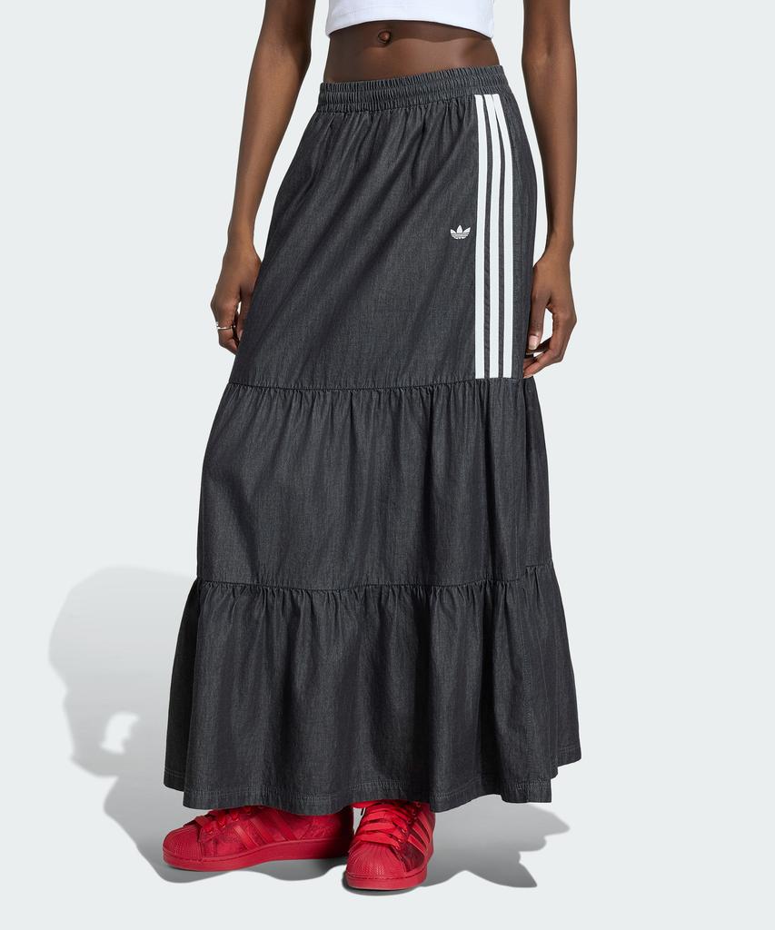 ADIDAS Summer Glow Denim Skirt - Medium Denim / Ky8114