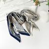 Luxurious 90cm faux silk scarf and headscarf – new spring/summer collection for women: versatile printed satin scarf
