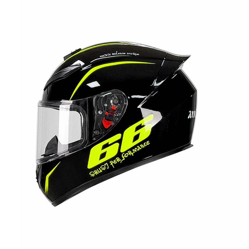 Motorcycle Helmet Unisex Safety Riding Helmet Four Seasons Universal Full Helmet Electric Vehicle Battery Car Helmet