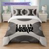 Linkin Park Print 3Pcs Bedding Set Duvet Cover With Two Pillowcases Soft Bed Linen For Household Bedroom