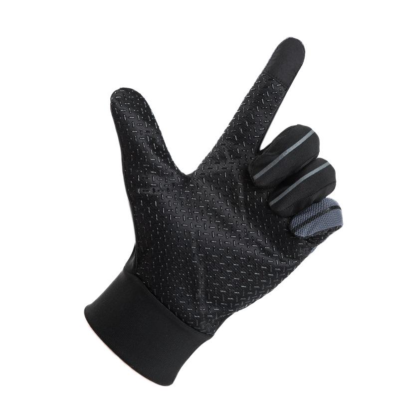 Thin Fishing Gloves, UV Protection Touchscreen Breathable Anti-Slip Outdoor Climbing Hiking Full-Finger Gloves