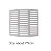 5pcs/set Stainless Steel Weep Hole Vent Covers Anti-blocking Floor Drain Mat  Brick Wall Supplies