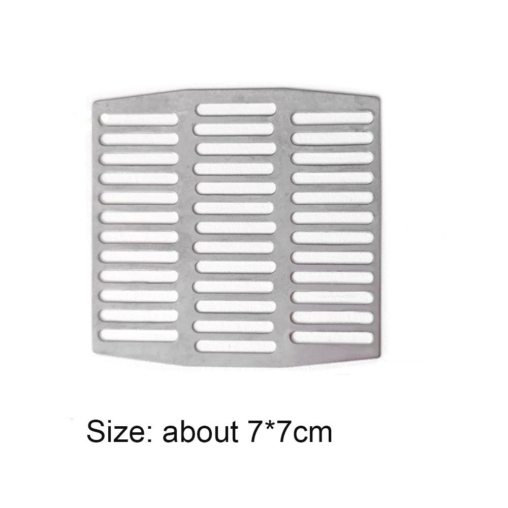 5pcs/set Stainless Steel Weep Hole Vent Covers Anti-blocking Floor Drain Mat Brick Wall Supplies